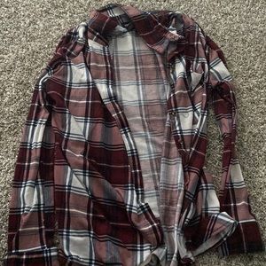 Cute Maroon flannel from RUE21
